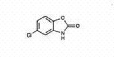 Chlorzoxazone Structural Formula (Chlorzoxazone 500 mg Structure)